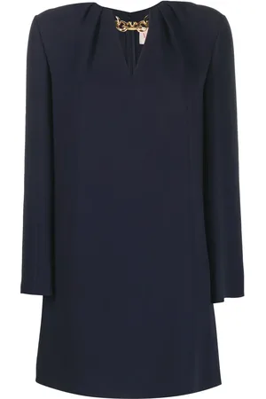 VALENTINO GARAVANI VLogo chain shift dress