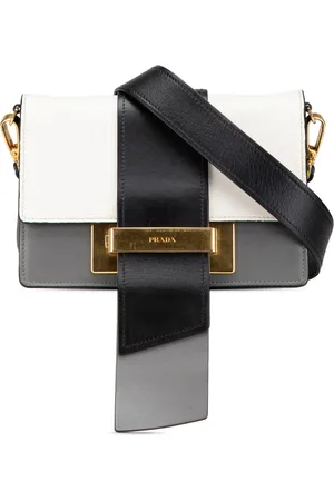 Prada 2000-2024 Tricolor City Calf Ribbon Bag crossbody bag