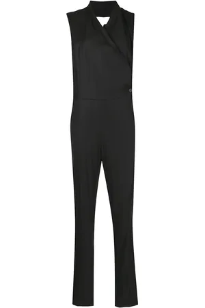 Maison Margiela Wrap-style sleeveless jumpsuit