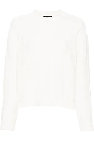 Fabiana Filippi Crew-neck ribbed-knit jumper