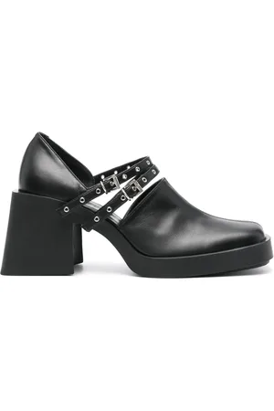 Justine Clenquet Kim 90mm double-strap pumps