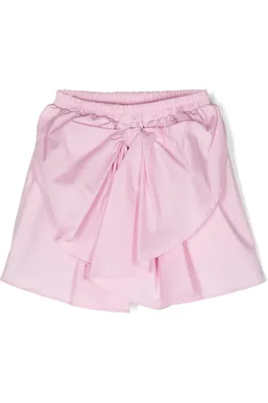 MISS GRANT Bow-detail flared skirt