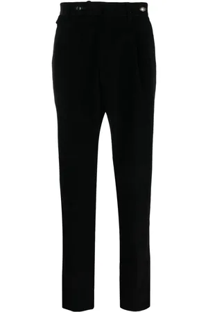 TAGLIATORE Corduroy straight-leg cotton trousers