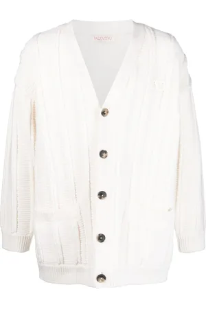 VALENTINO GARAVANI Ribbed-knit cardigan