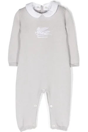Etro Pegaso-embroidered romper