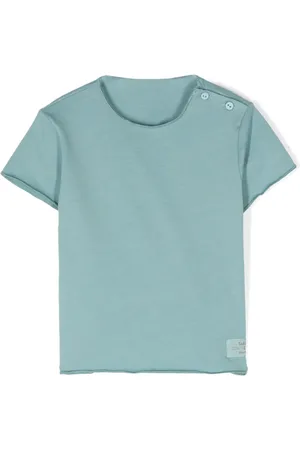 TEDDY & MINOU Logo-patch cotton T-shirt