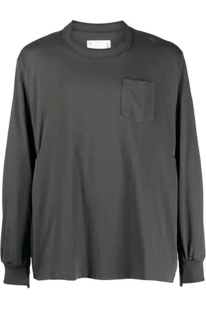 SACAI Patch-pocket knit jumper