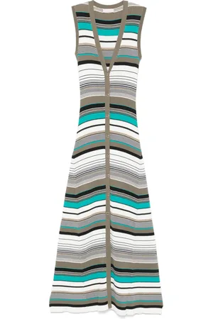 Liu Jo Striped midi dress
