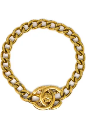 CHANEL 1999 CC turn-lock bracelet