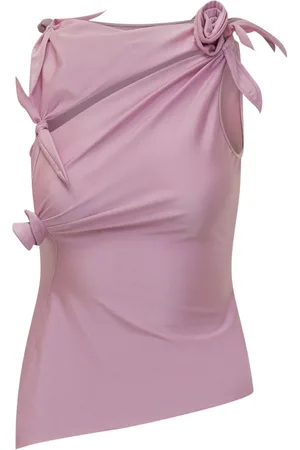 COPERNI Floral-appliqu?? top