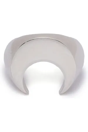 Marine Serre Crescent-moon polished ring
