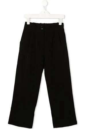Pinko Embroidered-logo detail trousers