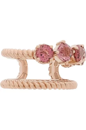 Dolce & Gabbana 18K gold tourmaline ear cuff