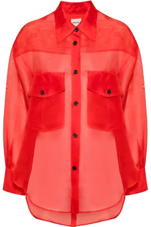 Khaite Mahmet silk shirt