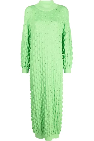 HENRIK VIBSKOV Spike-knit maxi dress