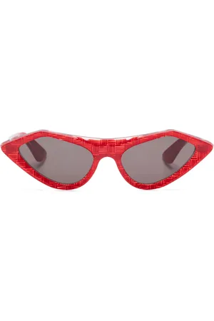 Marni Sculpted-frame sunglasses