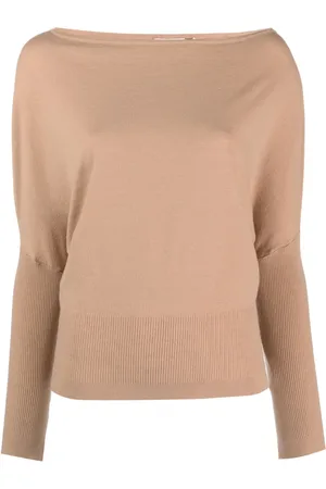 Simkhai Off-shoulder wool-blend jumper
