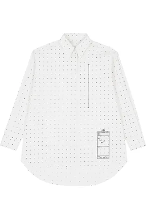 Maison Margiela Polka dot-print cotton shirt