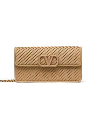 VALENTINO GARAVANI Locò pleated nappa shoulder bag