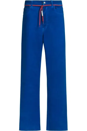 Marni Straight-leg twill trousers