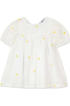 Tartine Et Chocolat Floral-embroidered dress