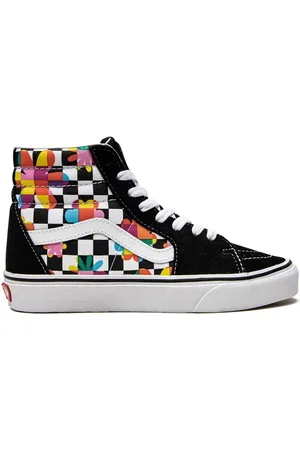 Vans Sk8-Hi "Floral Checkerboard" sneakers