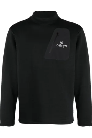 Ostrya Tessellate logo-print sweatshirt