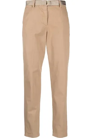 Tommy Hilfiger Belted high-waist trousers