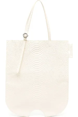OFF-WHITE Snakeskin-efffect tote bag