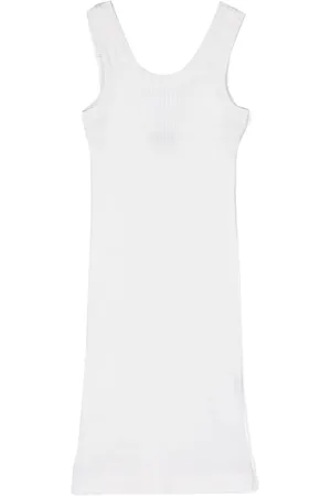 MONNALISA Fine-ribbed mini dress