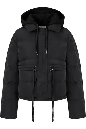 Studio Tomboy Detachable-drawstring hood down jacket