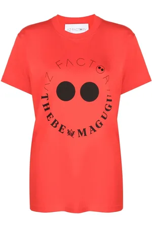 AZ FACTORY X Thebe Magugu logo-print T-shirt
