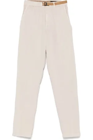 White Sand Belted trousers