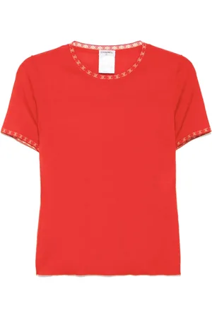 CHANEL 2001 knitted top