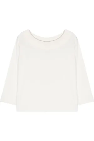 Roberto Collina Off-shoulder knitted top