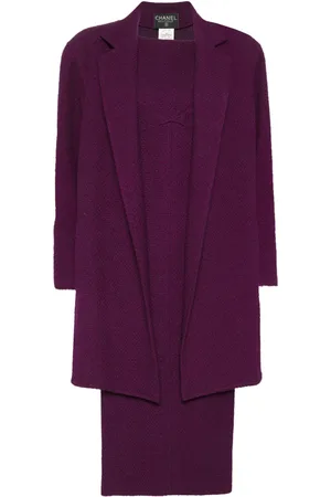 CHANEL 1995 tweed dress suit