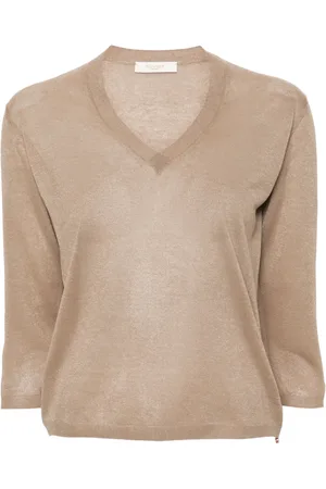 ZANONE Fine-knit V-neck jumper