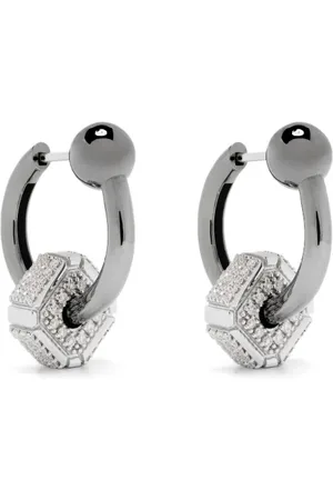 Eera 18kt gold mini hoop earrings