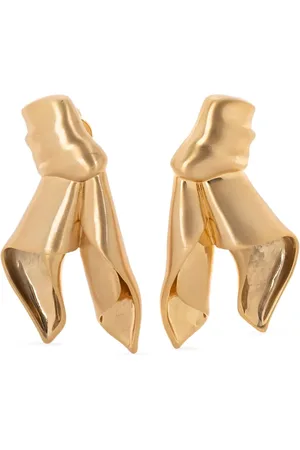 Cult Gaia Brass clip-on earrings