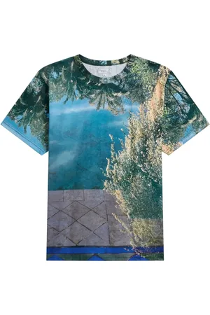 AGNÈS B. Photograph-print cotton T-shirt