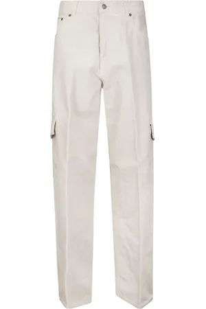 haikure Pressed-crease trousers