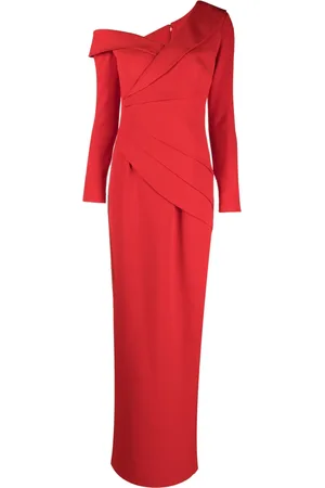 Safiyaa Off-shoulder long gown
