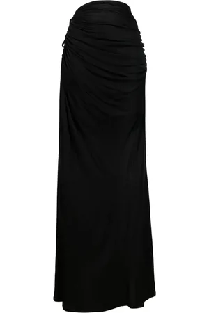andre damo Cut-out draped skirt