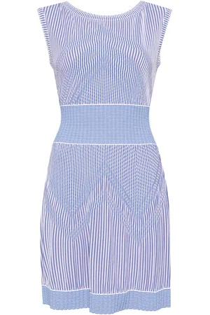 CHANEL 2000s striped minidress