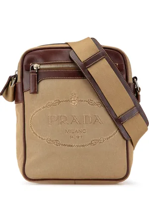 Prada 2000-2024 Canvas Canapa Logo crossbody bag