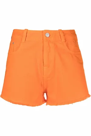 Kenzo Raw-edge denim shorts