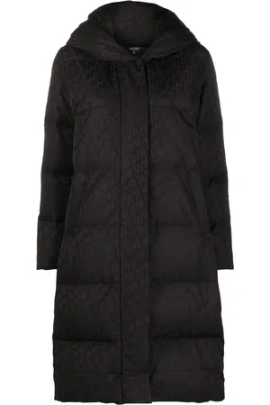 Ralph Lauren Logo-jacquard quilted coat