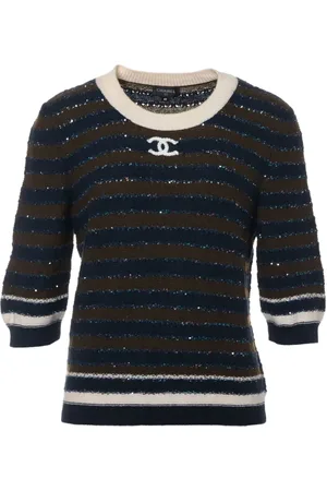 CHANEL 2020 cashmere T-shirt