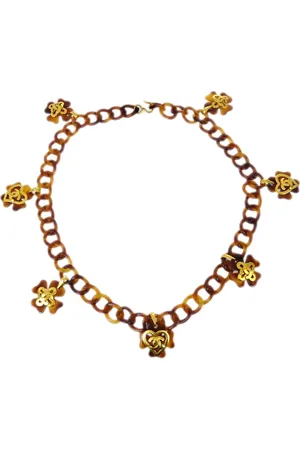 CHANEL 1995 Clover chain belt