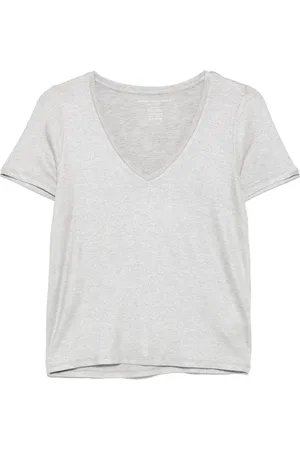 Majestic Metallic-finish T-shirt